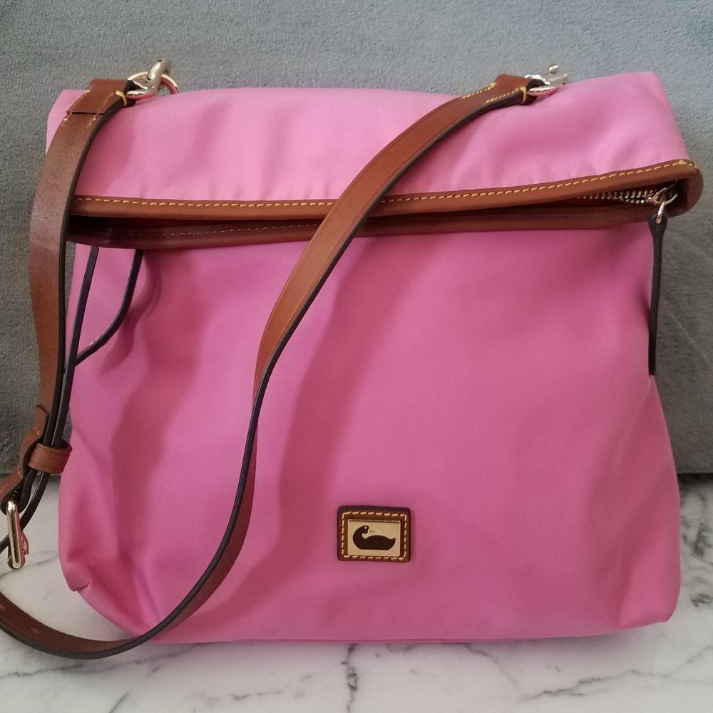 Dooney & Bourke Pink Nylon Crossbody